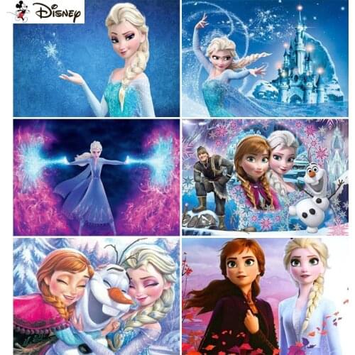 Disney 5D DIY Diamond Embroidery Full Display "Cartoon princess" Diamond Painting Square/Round Rhinestones Decor Art