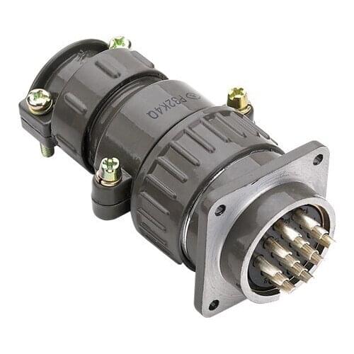 P32K4Q Aviation Plug Socket 14 Core Round Connector P32