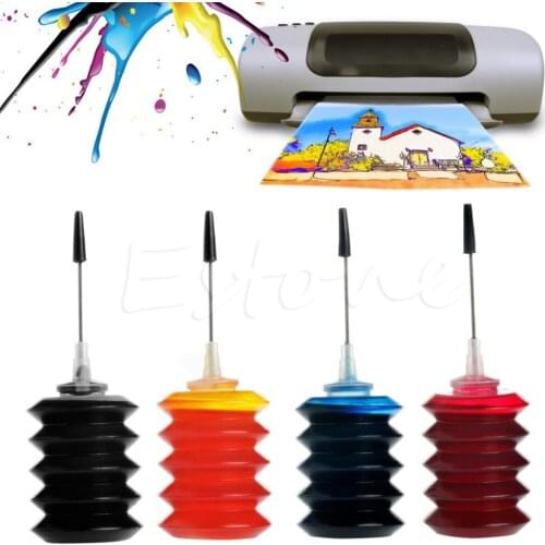Deek-Robot 30ml Ink Cartridges Refill 4 Pcs/Kit For HP Brother Lexmark Canon Printers FMO