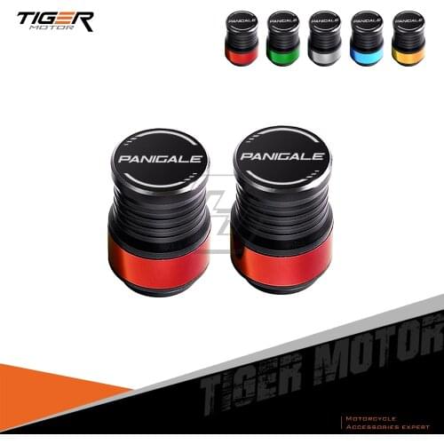 For Ducati 899 1199 1299 Panigale V2 V4 Rim Motorcycle Accessories Wheel Tire Valve Caps Covers