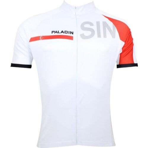 Singapore printed summer cycling jersey for mens short sleeve bike jersey outdoor sport clothes