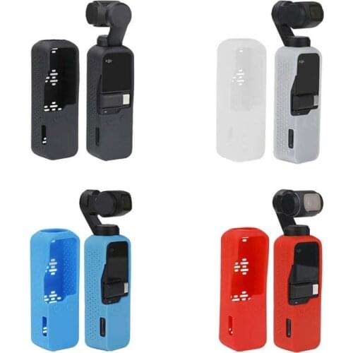Multi Functional Silicone Case and Strap Combo For DJI Osmo Pocket 2 3-Axis Stabilized Mini Camera Accessories