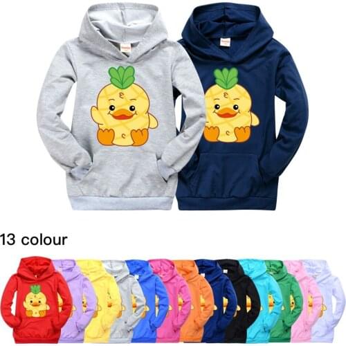 Fashion Pineapple 3D PrintingHoodies Kids Hoodie Coat Boys Sweatshirts Pullovers Outerwear Hoodie Girls Jacket Streetwear Hoody
