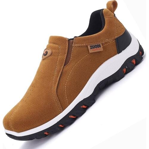 2021 men casual shoes Loafers Sneakers For Men Shoes Outdoors Breathable Flock Male Footwear Walking Comfortable Shoes Men