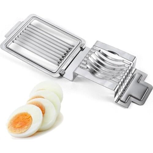 Stainless Steel Blades Boiled Eggs Slicer Cutter Mushroom Slicer Kitchen Strawberry Chopper Cooking Tool Eggs Tools