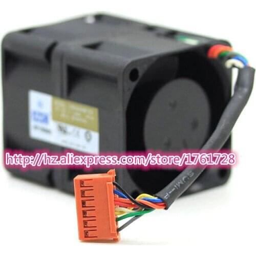 Original 4cm 1U servo fan DB04048B12S 12V 1.9A 8wires,in stock