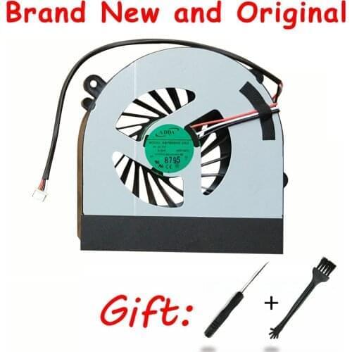 Original Fan For Clevo W150 W150er W350 W350ETQ W370 W370ETQ W370SKQ K590S K660E cpu cooling fan AB7905HX-DE3 Radiator cooler