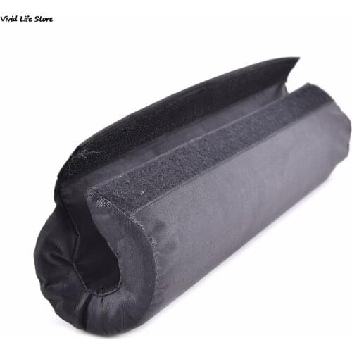 Foam Barbell Pad Squat Weight Lifting Foam Neck Shoulder Protector Support Gym Pull Up Gripper Equipment Weights Gym Pads Black