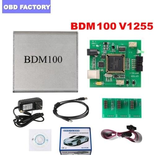 Programmer Interface BDM 100 ECU Flasher Code Reader OBDII Diagnostic Tool Professional BDM100 V1255 ECU Flasher Chip Tuning