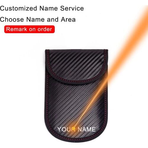 Rfid Customized Keychain Wallets Carbon Fiber Coin Pouch Keychain edc Car Key Chain Card Holder Clip Wallet Organizer Box 2021