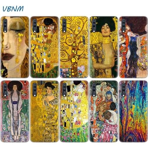 Kiss by Gustav Klimt Silicone Phone Case For Samsung Galaxy A51 A71 A50 A70 A20 A30 A40 A10 A20E J4 J6 A6 A8 A7 A9 2018 Cover