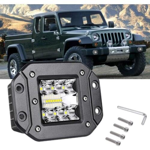 5" Inch LED 39W Spot / Flood Beam Work Light Off Road Car Truck Boat DC9-32V Car Tractor Waterproof LED Flush Lights