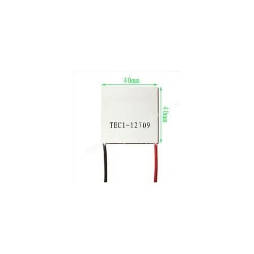 Free shipping 2pcs/lot TEC1-12709 Thermoelectric Cooler DC12V 9A 40x40mm 40 * 40mm