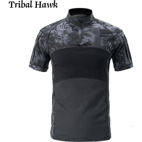 TRIBAL HAWK Short Sleeve T-shirts For Men
