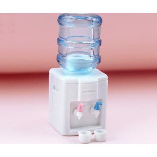 1: 6 Scale Miniatures Simulation Mini Home Water Dispenser Dollhouse Decor for Blyth,Barbies,1/6 bjd Dollhouse Kitchen Toy