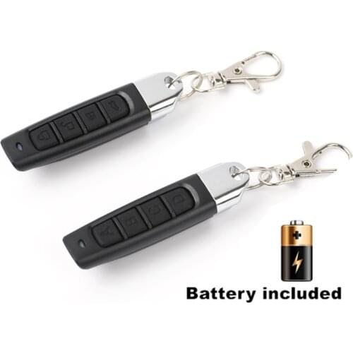 1Pcs kebidu 433MHZ Remote Control 4 Channe Garage Gate Door Opener Remote Control Duplicator Clone Cloning Code Car Key