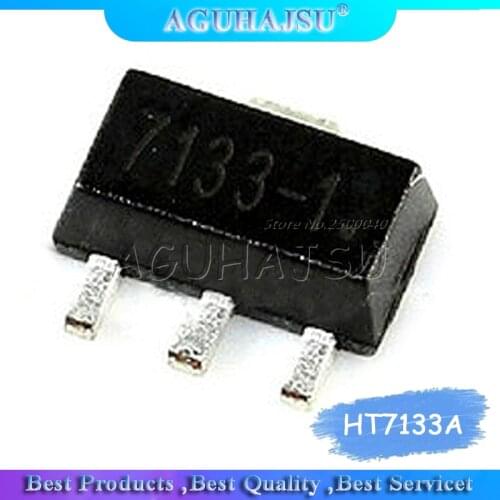 10PCS HT7133A-1 SOT89 HT7133A SOT HT7133 SMD HT7133-1 SOT-89 7133-1 new and original IC