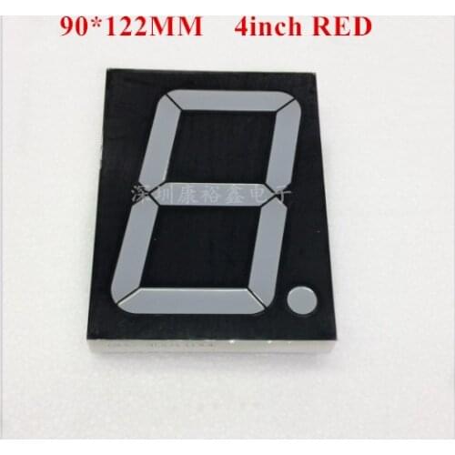 4inch 1digit red 7 segment led display 40101AS/40101BS