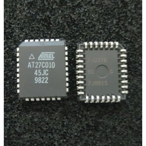 5PCS/LOT AT27C010-45JC AT27C010 27C010 PLCC32