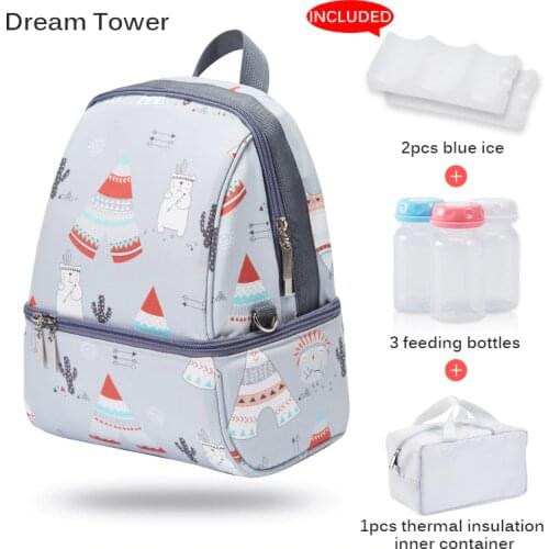 ABOUTBABY New Fashion Bottle Bag Keep Fresh Insulation Bag Diaper Bag Thermal bag for Bottles Baby Bottle Holder Milk Warmer