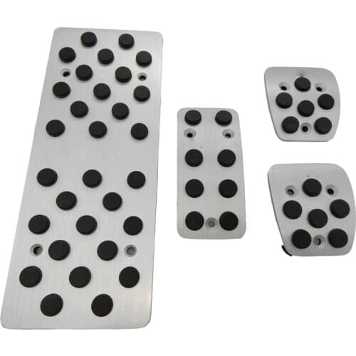 Car Accelerator Brake Clutch Rest Foot Pedal For Ford Focus 2013 MT Manual transmission Aluminium Brake Foot Rest Pedal Pedals