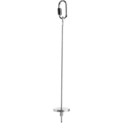 Bird Food Holder Support Stainless Steel Parrot Fruit Vegetable Feeder Stick Spear Meat Skewer Foraging Toy QW