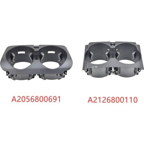 Water Cup Holder Car Front Center Console Insert Frame A2126800110 A2056800691 for Mercedes-Benz C-Class W205 E-W213 E-350 E-550