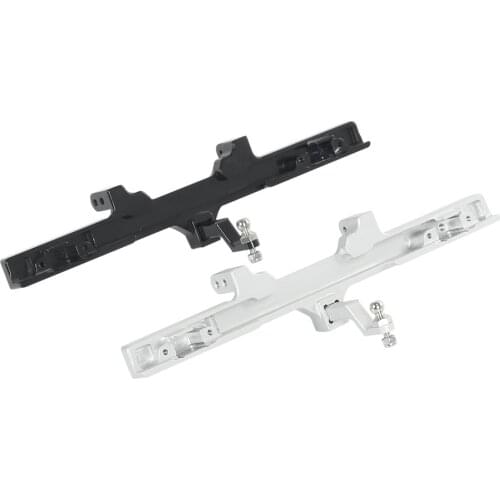 Metal Rear Bumper with Trailer Hook and Mini Tail Light Mount Holes for 1/10 RC Crawler Traxxas TRX-6 G63