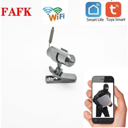 Mini tuya HD1080p wifi smart home camera concealed mini surveillance probe camera two-way voice intercom anti-theft camera