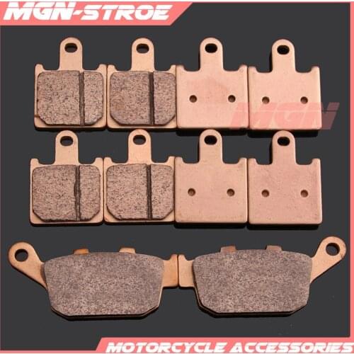 Motorcycle metal sintering brake pads For Z750 Z750R 2011 2012 11 12