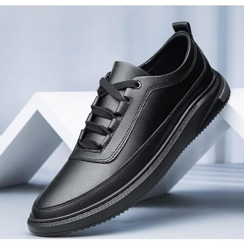 Brand New Mens Genuine Leather Shoes Trend Comfortable Loafer Men Shoes High Quality Fashion Mens Sneakers Moccasins Footwear