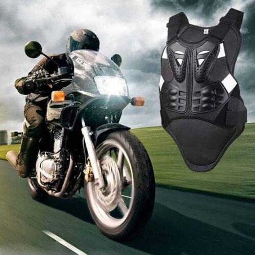 NEW Body Armor Vest Mens Motorcycle Jacket Anti-fall Spine Chest Protection Riding Gear Chest Back Spine Protector