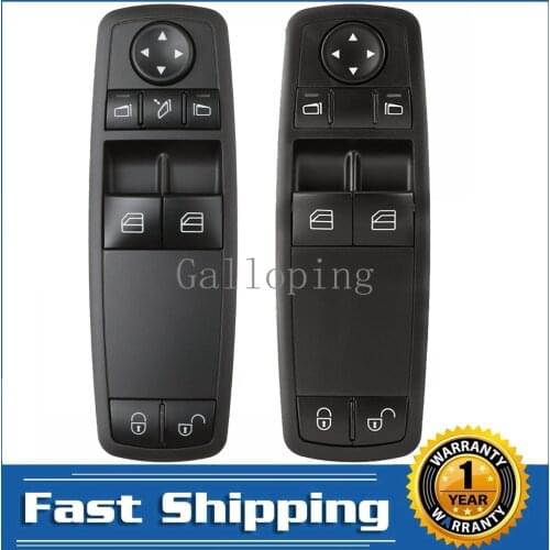 A1698206510 A1698206410 Electric Power Window Master Switch High Quality For Mercedes Classe ws212 W169 W245 A160 A180 B200