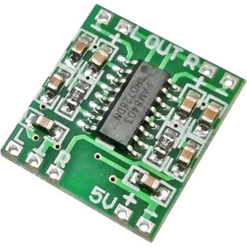 PAM8403 Digital Amplifier Board 2x3W Dual Channels USB 5V Mini Audio Amplifier Module Class D for TV Notebook Speaker Monitor