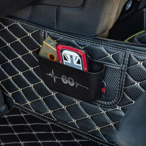 Car Interior Hanging Storage Box Card Phone Holder Hook For Mini Cooper S JCW Car R55 R56 R60 F54 F55 F60 Countryman Accessories