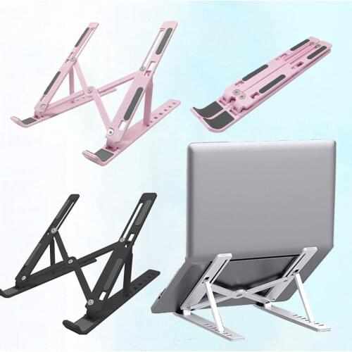 Adjustable Foldable Laptop Stand Non-slip Desktop Laptop Holder Notebook Stand sFor Notebook Macbook Pro Air iPad Pro DELL HP