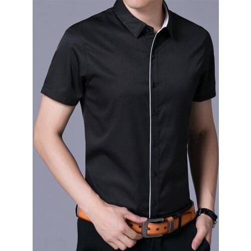 NEW Brand New Style Leisure Fashion Men Short Sleeve Shirts Mens High Quality Mens Shirts Free Shipping