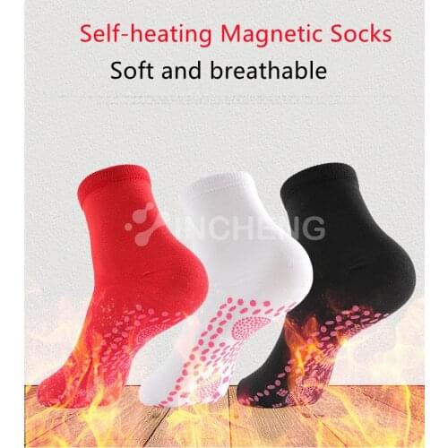 Self-heating Magnetic Socks insoles for Women and Men Self Heated Socks Tourmaline Magnetic Therapy Winter Warm Massage Sock