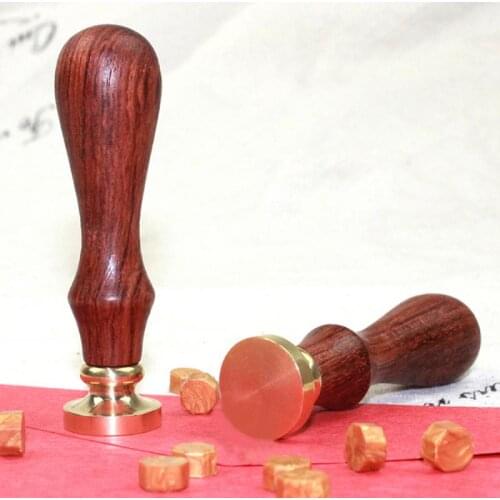 DIY Retro Wax Stamp Envelope Card Decoration Wedding Wood Handle Sealing Stamps #BO
