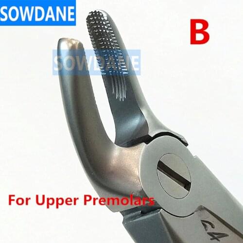 Dental Adult Tooth Extraction Plier For Upper Premolars Stainless Steel Dental Orthodontic Surgery Forcep Instrument Tool