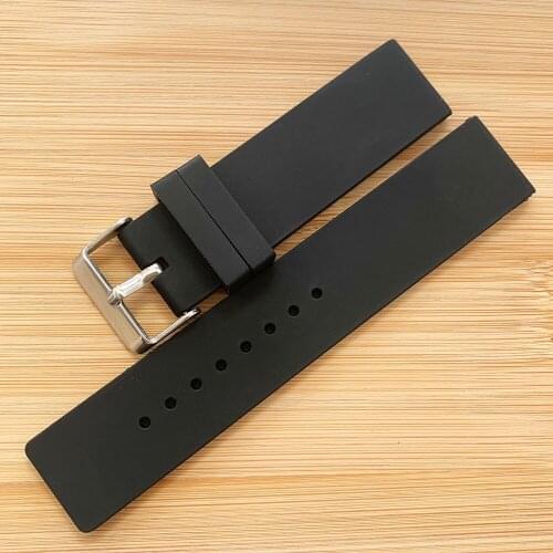 18mm 20mm 22mm 24mm Silicone Watch Band Strap Watchband Bracelet for Samsung Active 2 Huami Huawei Smart Watch