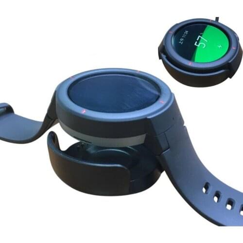 USB Charging Cable Cord Dock Fast Charger Adapter Stand for Xiaomi Huami Amazfit Verge 3 / Verge Lite Smart Watch Smartwatch