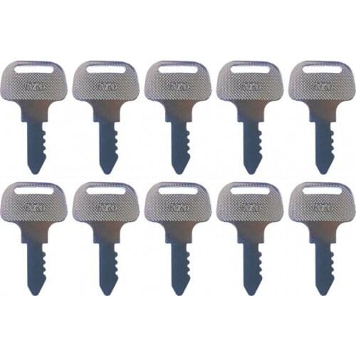10)Ignition Key 55364-41180 For Kubota F Series Mower F2000 F2100 FZ2400 # 373 F2100E