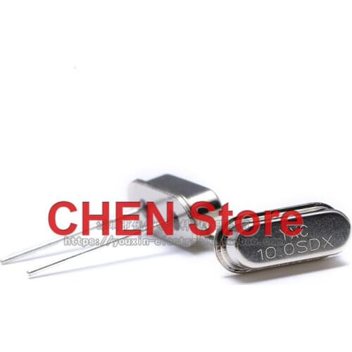 10pcs passive crystal oscillator HC-49US 10MHz 20ppm 20pf X49SD10MSD2SC