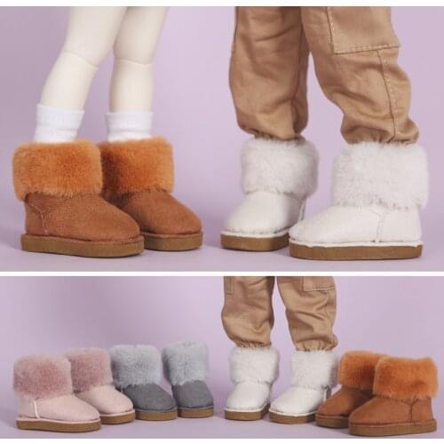 30cm BJD shoes plush snow boots fashion boots for 1/6bjd, yosd doll clothes accessories for baby shoes