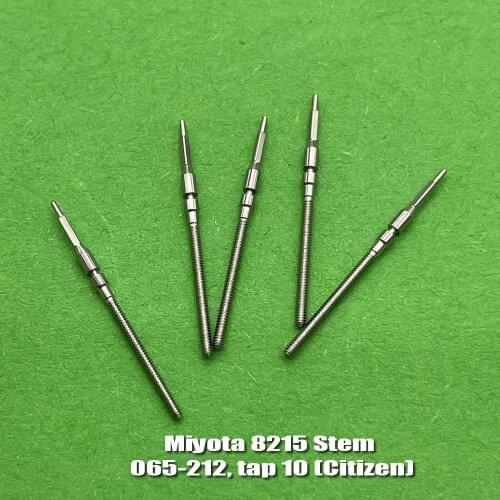 Seiko 5 Pcs Watch Winding Stem Steel Kit Watch of Parts 820A 8200 8205 Movement Watch Stem Spare Parts For Miyota 8215