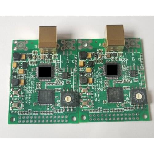 USB Sound Card 8-channel Playback and Recording 192K 768K IIS TDM Master-slave ASIO WASAPI CT7601