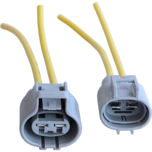 Car Electronic Fan Socket Plug Female Male Connector Waterproof For Toyota Ford Buick Hyundai Mazda Chevrolet Auto Accessories
