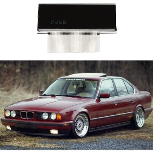 Car Speedometer LCD Display + Ribbon Cable for BMW E34 1988-1995