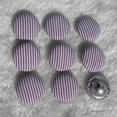 Free shipping 100pcs/lot 20mm 2cm diy made by hand print cloth cover button cloth covered buttons component with shank E253
